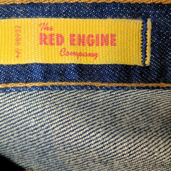 Red Engine Vintage Y2K  Blue Denim Bootcut Jeans NWT  27 - Picture 8 of 16